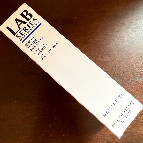 LAB SERIES Men Skincare Rescue Water Emulsion + Hydra2G Technology Moisturizer - Picture 5 of 5